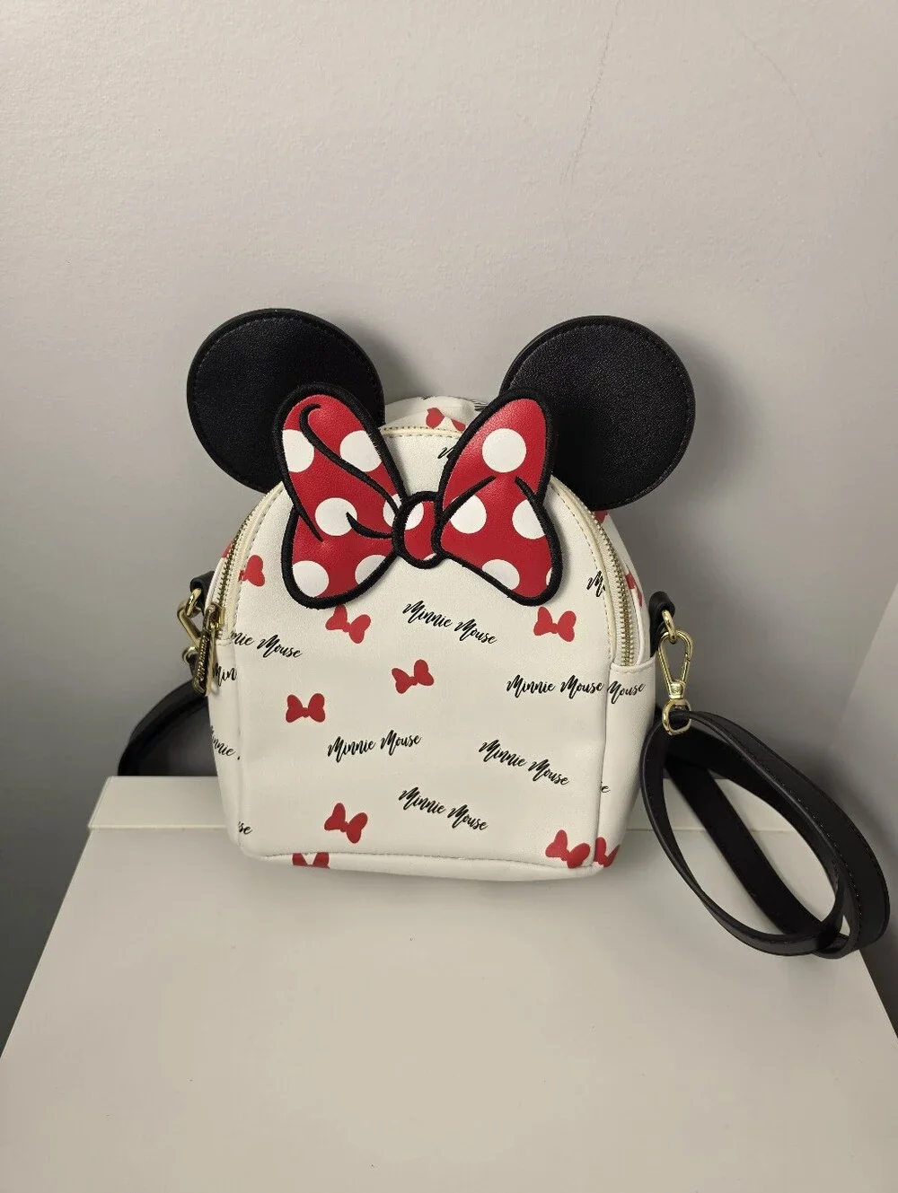 Minnie Mouse Loungefly Disney Minnie Mouse Signature Mini Backpack